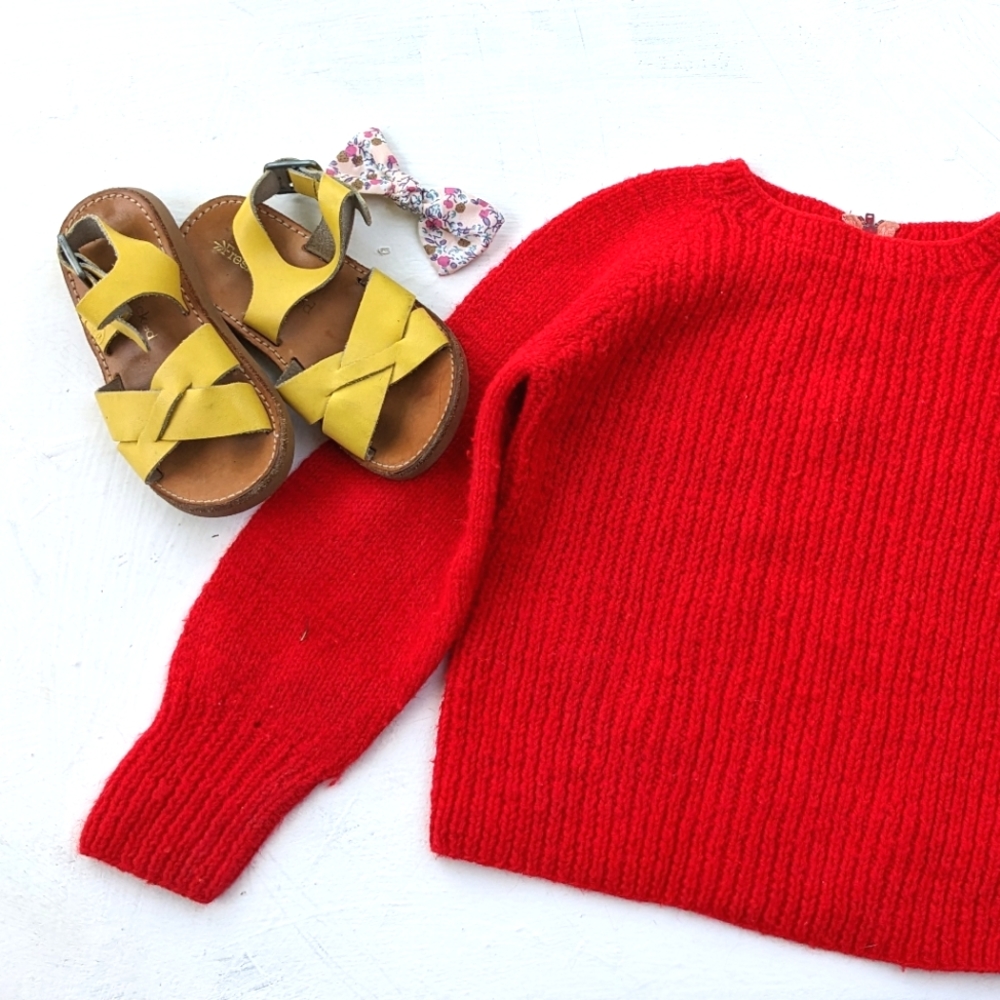 Handmade vintage 2T sweater